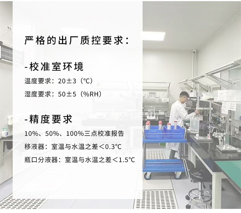 嚴格的出廠質控要求